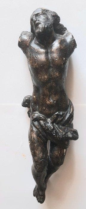 sculptuur, Corpus Christi - 35 cm - hard hout - 1700