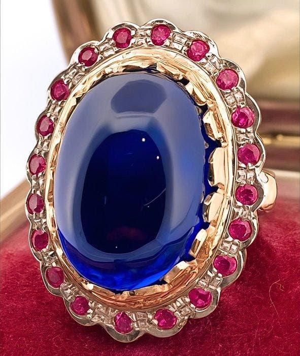 Sans prix de réserve - Bague - 9 carats Or rose, Argent, Bijoux, Sacs & Beauté, Bagues