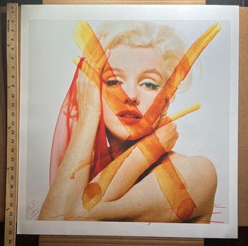 Bert Stern (1929–2013) - Famous Marilyn Monroe Crucifix 3 XL