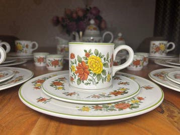 Villeroy & Boch - Service à café - Porcelaine - Summerday -