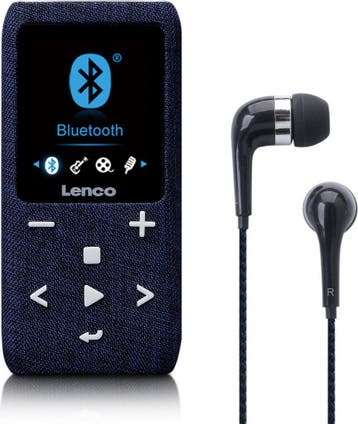 Lenco Xemio-861BU - MP3-speler met Bluetooth® en 8 GB micro, Audio, Tv en Foto, Mp3-spelers | Overige merken, Verzenden, Nieuw