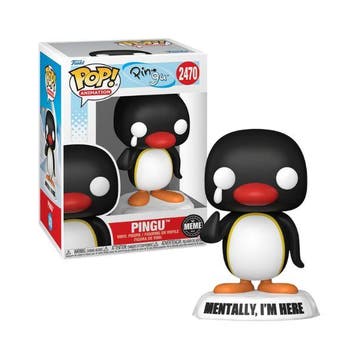 Funko Pop!  Pingu - Pingu (Mentally Im Here MEME) #2470, Verzenden
