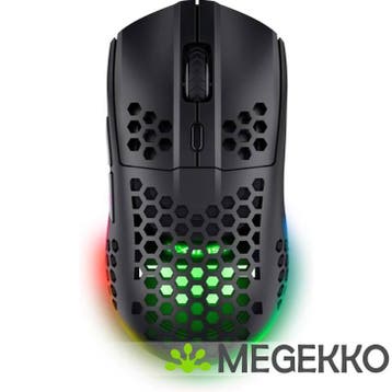 Trust GXT 929 Helox Draadloze Zwarte Gaming Muis, Verzenden, Nieuw