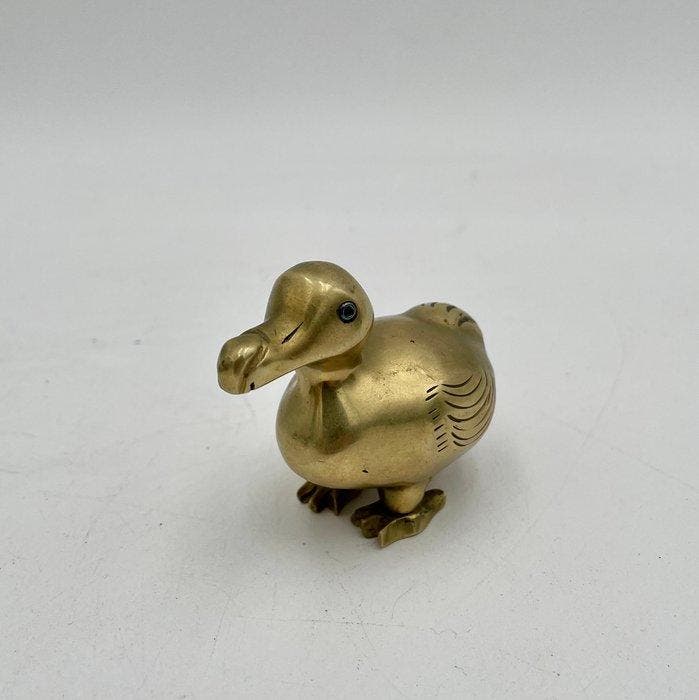 sculptuur, Rare Solid Brass Mystic Dodo – Hollywood Regency, Maison & Meubles, Maison & Meubles | Autre