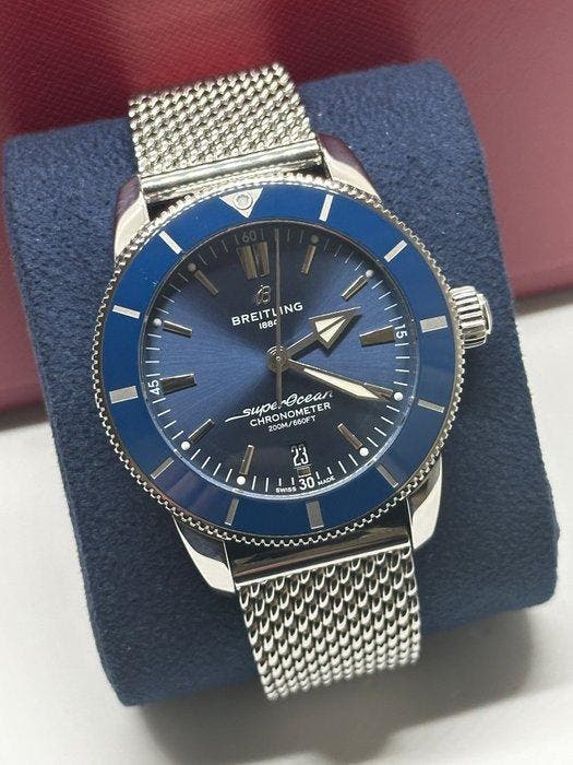 Breitling - SuperOcean Heritage 44 - AB2030 - Heren - 2018, Handtassen en Accessoires, Horloges | Heren