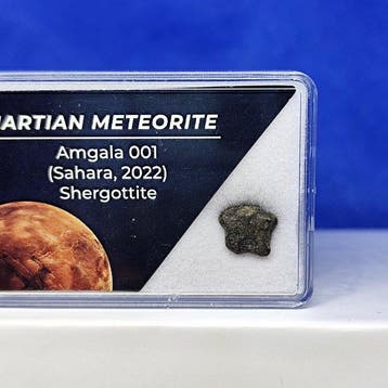 Authentieke MARTIAANSE METEORIET! Amgala 001 (Sáhara, 2022)., Verzamelen