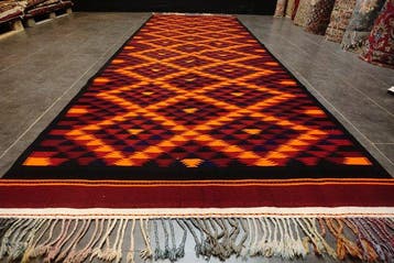 Afghan Kelim - Tapis - 395 cm - 150 cm, Nieuw