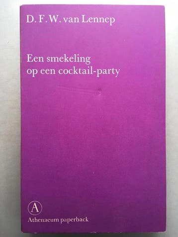 Smekeling op een cocktail - van Lennep, Boeken, Verzenden, Nieuw
