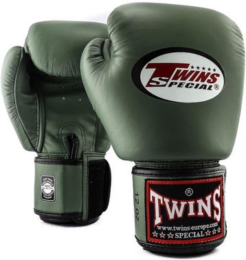 Twins Special Twins (Kick)Bokshandschoenen BGVL 3 Leger, Sport en Fitness, Verzenden, Nieuw, Bokshandschoenen
