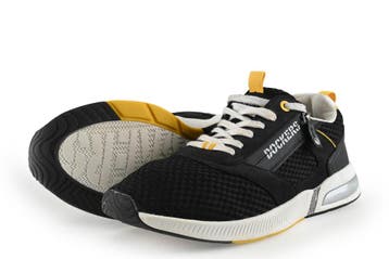 Dockers By Gerli Sneakers in maat 44 Zwart, Verzenden, Dockers By Gerli, Zwart, Zo goed als nieuw