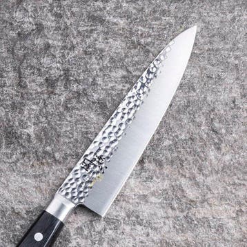 Seki Magoroku Imayo Gyuto 180mm Hammered Stainless Japanese