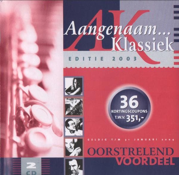 Various - Aangenaam... Klassiek - Editie 2003, CD & DVD, CD | Pop, Envoi