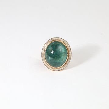 Sans prix de réserve - Bague de cocktail - 14 carats Or