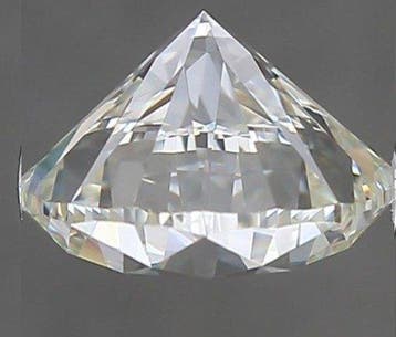 1 pcs Diamant (Natuurlijk) - 1.50 ct - Rond - H - VVS2 -, Nieuw