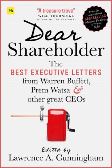 Dear Shareholder The best executive letters from Warren, Verzenden, Zo goed als nieuw, Lawrence A. Cunningham