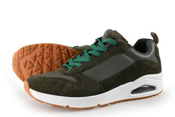 Skechers Sneakers in maat 45 Groen, Overige kleuren, Verzenden, Zo goed als nieuw, Skechers