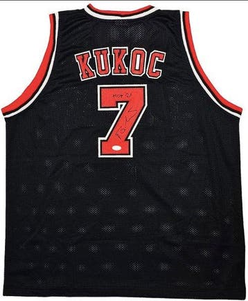 NBA - Toni Kukoc - Autograph - Maillot de basket-ball