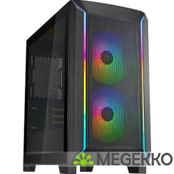 Silverstone FARA 312Z Zwart, Verzenden, Nieuw