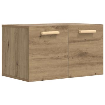 vidaXL Wandkast 60 x 36,5 x 35 cm Bewerkt hout Artisanaal, Verzenden