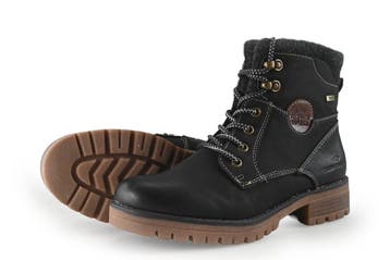 Tom Tailor Veterboots in maat 39 Zwart, Kleding | Dames, Verzenden, Zwart, Overige typen, Tom Tailor