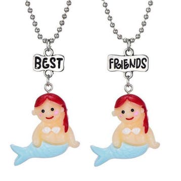 Fako Bijoux - Vriendschapsketting - Zeemeermin - BFF Ketting, Verzenden, Nieuw
