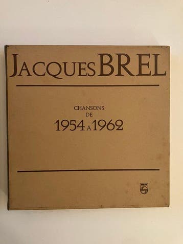 Jacques Brel - 2 x Brel Intégrale Des Chansons - 12 x, Nieuw in verpakking