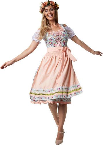 2dekans | Dressforfun Midi-Dirndl Erding model 2 XL -, Ophalen of Verzenden