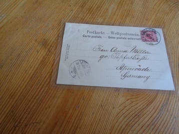 China - Ansichtkaart (1) - 1900-1900, Gelopen