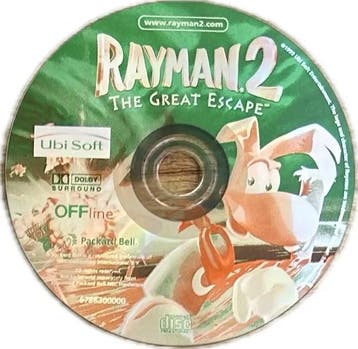 Rayman 2: The Great Escape [Disc Only, Packard Bell OEM], Verzenden