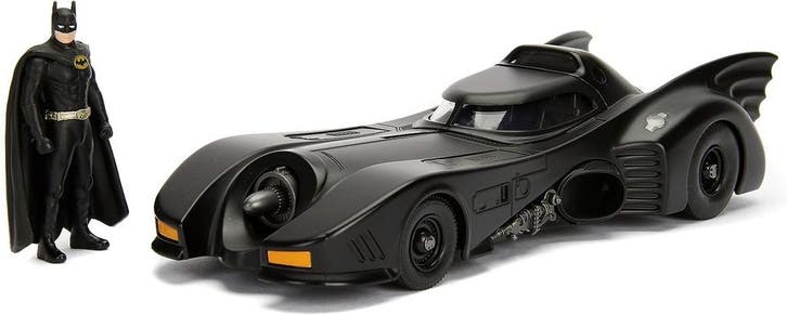 Batman Diecast Model 1/24 1989 Batmobile with Figure, Collections, Cinéma & Télévision, Enlèvement ou Envoi