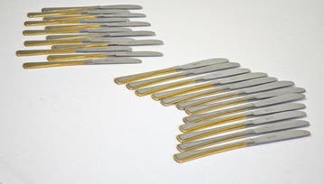 I.L.G. - Ensemble de couteaux de table (24) - Acier - Inox