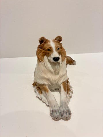 Royal Copenhagen - Figuur - Collie Dog Figurine – No. 1701 -