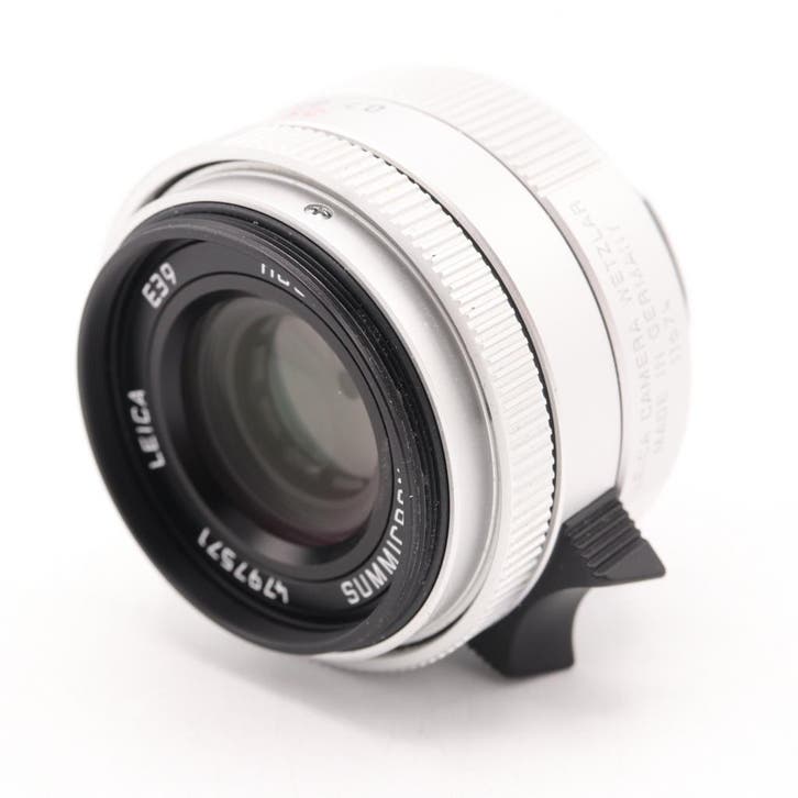 Leica 11674 Summicron-M 35mm f/2 ASPH. zilver | Tweedehands, Audio, Tv en Foto, Foto | Lenzen en Objectieven, Zo goed als nieuw
