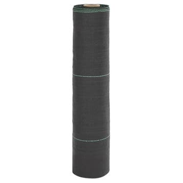 vidaXL Worteldoek 0,5x100 m PP zwart, Verzenden