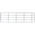 Weidepoort metalen uitschuifbaar 4 tot 5m h 110 cm -
