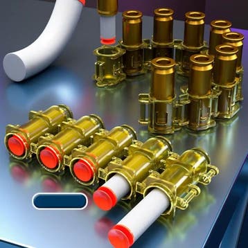 Soft Bullet Geweer - Gatling Gun Model Speelgoed Shell, Verzenden, Nieuw