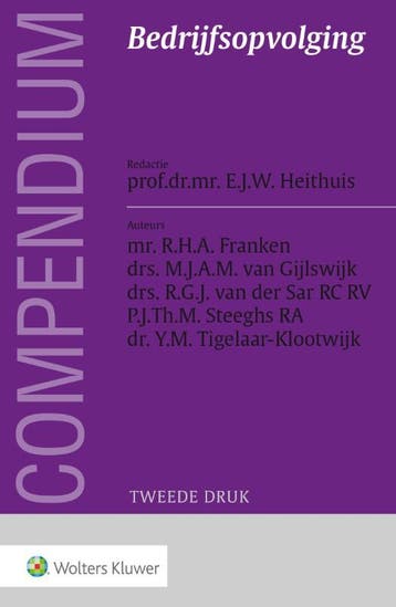 Compendium bedrijfsopvolging 9789013137958, Verzenden, Gelezen, R.G.J. van der Sar