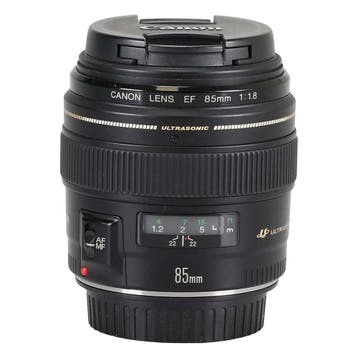 Canon EF 85mm f/1.8 USM met garantie, Ophalen of Verzenden