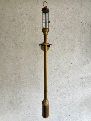 Stick barometer - Laiton, Antiek en Kunst