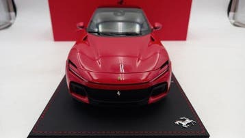 BBR 1:18 - Modelauto - Ferrari Purosangue rosso corsa 2023 -