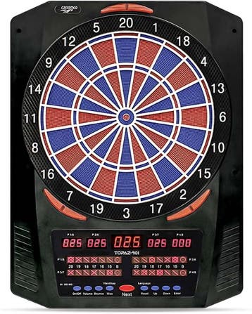 Topaz-901 Elektronisch Dartbord | Tweede kansje | OP = OP, Verzenden, Zo goed als nieuw, Dartbord met pijlen, Elektronisch