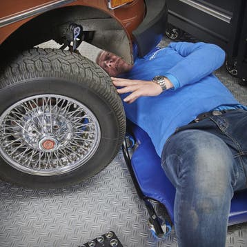 Datona Garage ligkar met extra comfort - Datona - Blauw, Ophalen of Verzenden