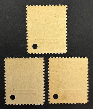 Suriname 1886/1911 - Timbres-poste avec impression «, Gestempeld