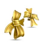 Oorbellen - 18 karaat Geel goud, Exclusieve Angela Cummings