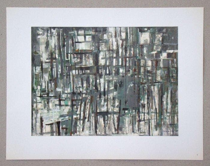 Maria Helena Vieira Da Silva (1908-1992) - Sylvestre, Antiek en Kunst, Antiek | Overige Antiek