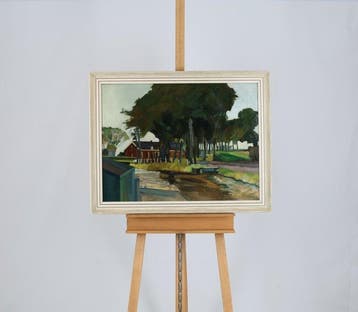 Nicolaas Pieneman (1880-1938) - Boerenerf, Antiek en Kunst