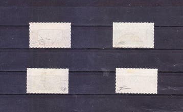 Royaume d’Italie 1923 - Royaume-Uni : Manzoni, les quatre, Gestempeld