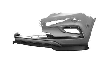 Voorspoiler | Cupspoilerlip voor Opel Mokka X CSL904-K, Verzenden