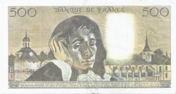 France Fay 71/34 500 Francs Pascal 06/02/1986 S 236 Ss/vz..., Verzenden, België