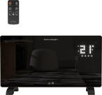 2dekans | Erikssøn Elektrische Kachel - 1500W Heater - Zwart, Huis en Inrichting, Kachels, Ophalen of Verzenden, Nieuw